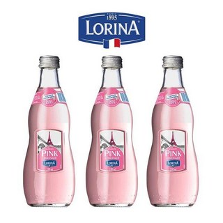 로리나 핑크 에이드 스파클링 330ml x 12병 탄산 카페 음료, 12개