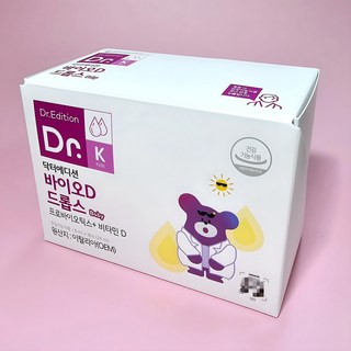 [웰꼼베베] 닥터에디션 바이오D 드롭스 Baby 8ml x 3개
