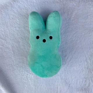 부활절 핍 토끼 봉제 완구 만화 장난감 박제 동물 집 귀여운 선물, 06 green_02 20CM, 1개