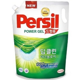 퍼실 액상세제 딥클린 드럼 2.1L 리필 세탁 세제, 1개