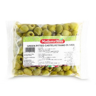 마다마 냉장 피티드 그린올리브 800g, 1개