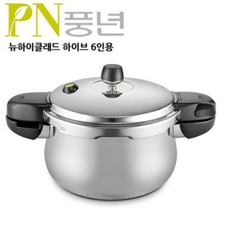 PN풍년 하이클래드 IH 통3중 하이브 압력솥, 3.5L, 혼합색상, 1개