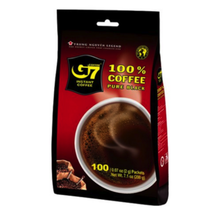 G7 블랙 커피, 2g, 1개입, 100개