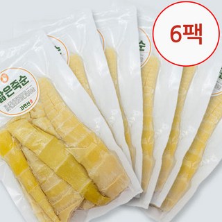삶은죽순 300g X 6팩 국내산 죽순 죽순채 분죽순 데친 햇죽순 보관 간편한 소포장, 6개