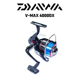 한국 다이와 정품 / V-MAX 4000 DX / 낚시줄이 감겨있는 낚시릴 / 입문자 추천 바다 원투릴