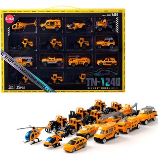Keyzus Gogo 金屬迷你重型裝備玩具 15 件套, 重裝備