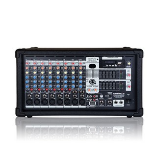 카날스 EMP-1300 KANALS 1300W 파워드 믹서 앰프 공연용 교회 강당 강의실, 1개