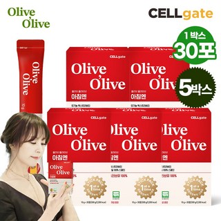 셀게이트 올리브 올라이브 아침엔 유기농 엑스트라버진 올리브오일 100% 스페인, 150개, 10g