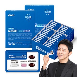 GNM 올인원 뉴트리션 멀티비타민 유산균, 2개, 30회분