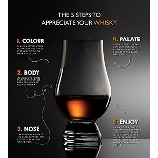 Glencairn 위스키 잔 선물 상자 4개 세트, 1개
