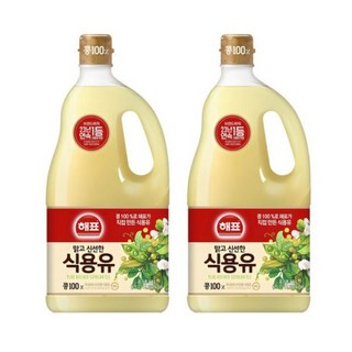 사조해표 콩기름 식용유 1.5L x 2개