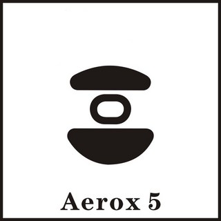 SteelSeries Aerox 3 Ghost 무선 5 TEFP 마우스 글라이드용 스케이트 3M 발 2 세트/팩, [01] Aerox 3 Ghost, 1개