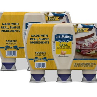 Hellmann's 헬맨스 리얼 마요네즈, 6개, 739ml