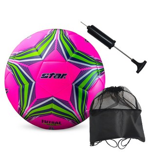 스타 클럽 풋살공 FB624-13 볼펌프 메쉬볼낭 1개 상품 이미지