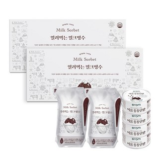 얼려먹는 밀크빙수+통통단팥 120g 4캔, 24개, 200ml