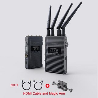 ACCSOON CineView SE 1080P 무선 송신기 모니터 시스템 루프 아웃 변속기 범위 DMI 듀얼 밴드, 없음, 1.CineView SE, 1개