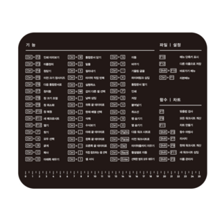 MP2095 엑셀패드, 블랙, 1개