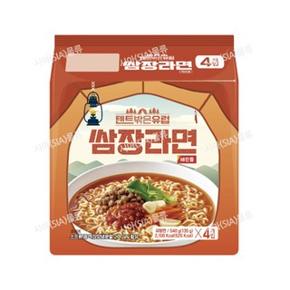 텐트밖은 유럽 쌈장라면