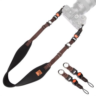 카메라 릴리스 헤비 동전 G7 DSLR삼각대 촬영용 TERIS 허리스트랩 ArcaSwis, 1개