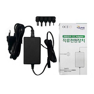 태영전자 전자식아답터 TY 12V 1.5A 코드일체형, 1개