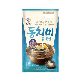 [신선] CJ 동치미물냉면 989g 6입, 6개