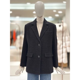 씨씨콜렉트 CC콜렉트 부클 투버튼 울알파카 자켓 E244MSG102 마감임박!!!