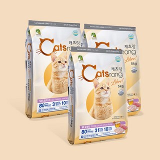 캐츠랑 리브레 Libre NEW 전연령 고양이 건식사료, 닭+참치, 5kg, 3개