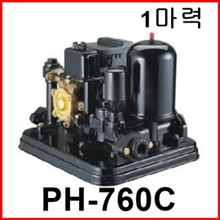한일펌프 PH-760C 가정용 자흡 자동식 보일러 급탕기 가압펌프, 1개
