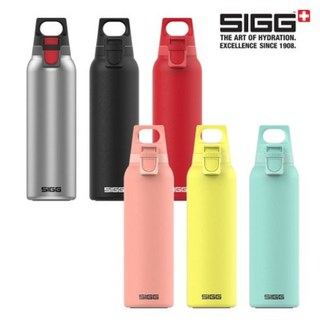 SIGG 스위스 지그 핫앤콜드 라이트 텀블러 550ml, 울트라 레몬, 1개