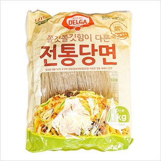 롯데 전통 옛날 당면, 5개, 1kg