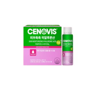 세노비스 피부촉촉 히알루론산 50ml 10병 * 2입세트 (총 20일분) / 히알루론산+비타민B 복합 / 피부보습 집중관리 드링크/피부촉촉 영양제 이너뷰티, 20개