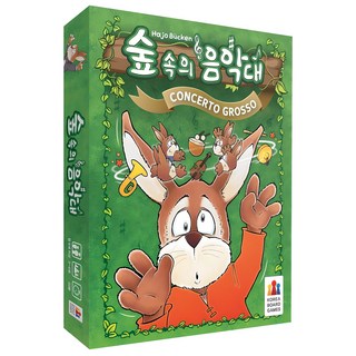 코리아보드게임즈 숲속 음악대 – 혼합 색상, 1개 블레스파티하우스