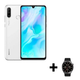 구글 플레이 스토어 잠금 해제 스마트폰 글로벌 HUAWEI-P30 라이트 안드로이드 6GB RAM 128GB ROM 6.1, 07 white Add watch