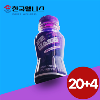 한국웰니스 협력사 티트리트 푸룬 딥스트롱 180ml, 24개