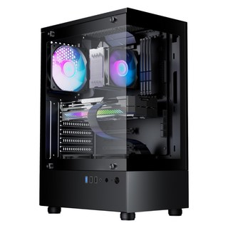 투민시스템 TA100 RGB 강화유리 어항미들케이스