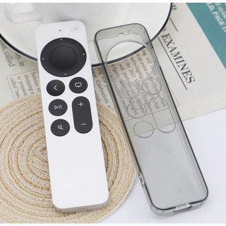 팜리나 애플TV 4K 리모컨 TPU 케이스, 블랙투명