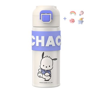 다나에 산리오 정품 캐릭터 원터치 텀블러 물병 보온병 보냉병 400ml, 포챠코, 1개