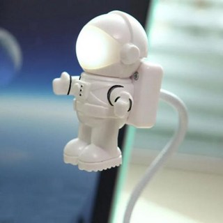 노트북 재미있는 우주 비행사 USB 장치 우주인 LED 조명 사이즈 조절 야간 컴퓨터 PC 램프