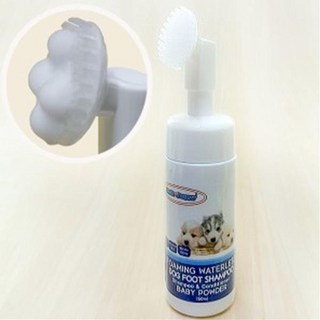 Hello Doggy 풋 거품샴푸 150ml 베이비파우더향 워터리스 발샴푸, 2개