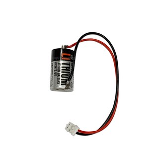 도시바 ER3V CH0500-2P커넥터 3.6V 1000mAh PLC배터리 오므론 OMRON, 1개