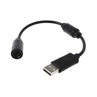 Xbox 360 컨트롤러 교체를 위한 범용 편리한 23cm USB 분리 연결 케이블 코드 어댑터, 1개