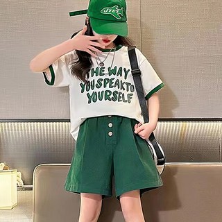 베비포 초중생 루즈핏 반팔티+반바지 상하세트 YR4