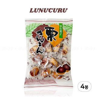 마루이치 쿠리킨톤 달달한 밤만쥬, 180g, 4개