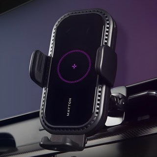메이튼 차량용 무선 충전 거치대 고충ver3 CF-D3, 블랙