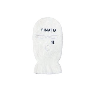 F.I.MAFIA KNIT BALACLABA WHITE 에프아이마피아 바라클라바