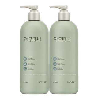 라끄베르 아무때나 때필링, 2개, 500ml