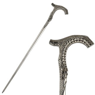 신사스틱 노인 지팡이 고급 코스프레 메탈 90cm 산책, 1개, 실버 데빌 메이 크라이 (8068) /90cm