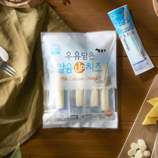 풍부한 영양간식 세인 우유담은 칼슘업치즈 200g, 4개