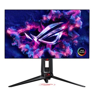 ASUS ROG SWIFT PG27AQDP 27인치 OLED 게이밍모니터 QHD 480Hz HDR10 G-Sync호환 피벗스탠드, 67.3cm