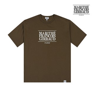 [마리떼프랑소와저버] 공용 베이직 로고 오버핏 티 MFG37SS040